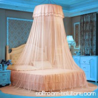 Dome Bed Net Mosquito Netting Luxury Butterfly Pin Decor Bed Canopy Princess Mosquito Net with Sticky Hook Romantic Lace Decorative Net for Kids Girls Bedroom Home Outdoor   
